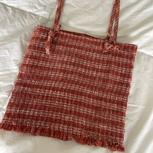 “Forever 21” Spaghetti Strap Textured Tank